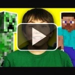 Cómo reaccionan los niños ante Minecraft