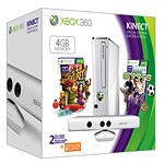 Nuevo pack de Xbox 360 y Kinect en blanco inmaculado