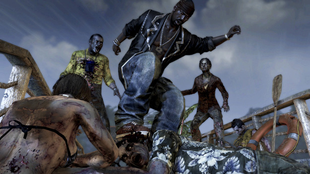 hostias  sangre y muertos vivientes en estas nuevas capturas de dead island