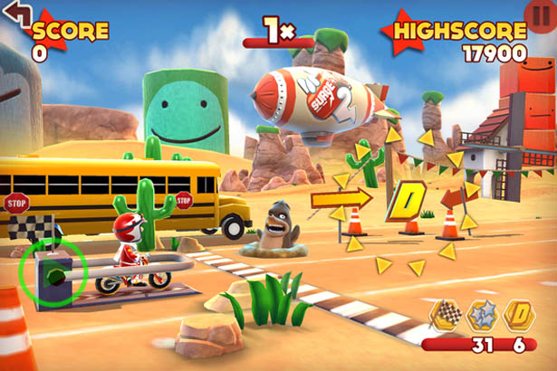 Anunciado Joe Danger Touch para iPhone y iPad