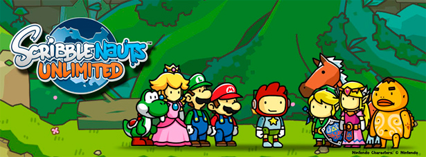 Personajes de Mario y Zelda se apuntan a Scribblenauts Unlimited