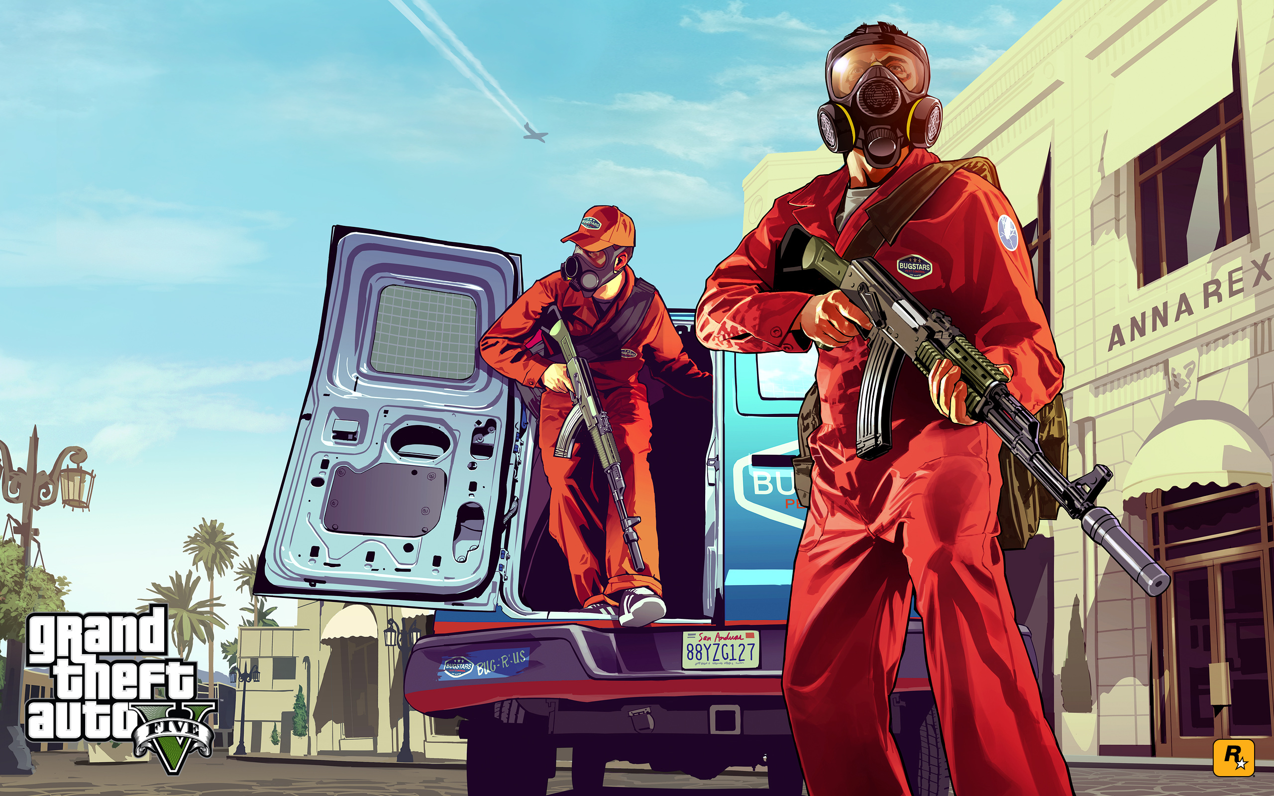 Este es el primer artwork de GTA V