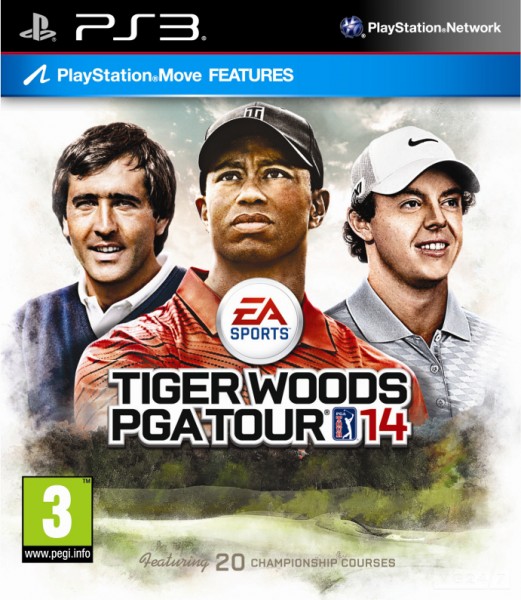 Seve Ballesteros estará en la portada de Tiger Woods PGA 14