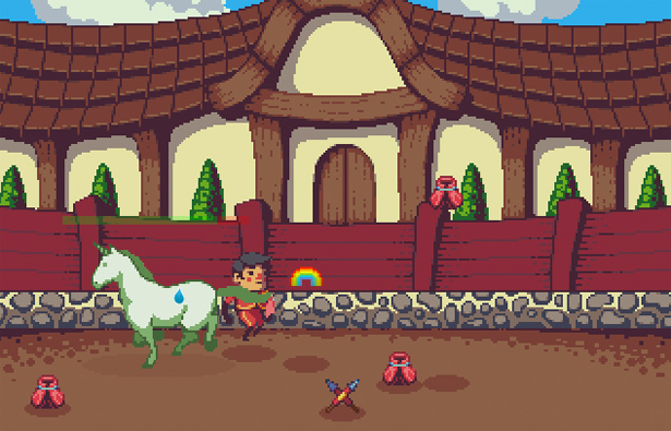 Unicorrida, el juego Flash de torear unicornios