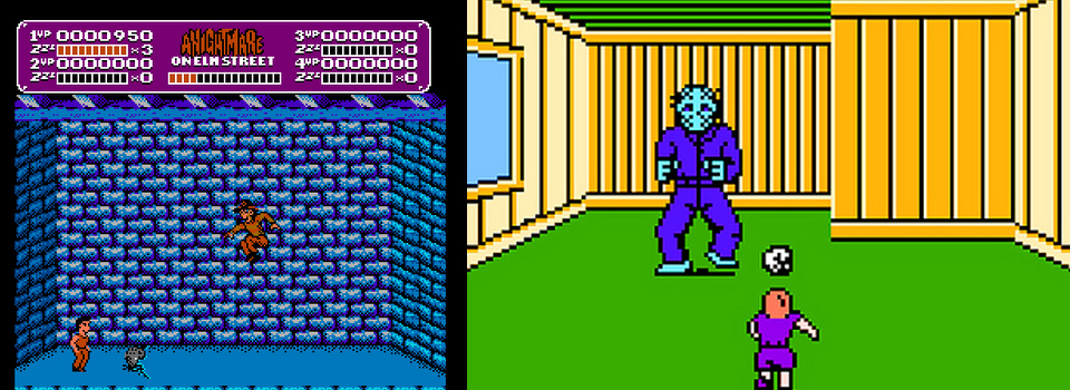 Figuras de Freddy y Jason inspiradas en sus videojuegos de NES