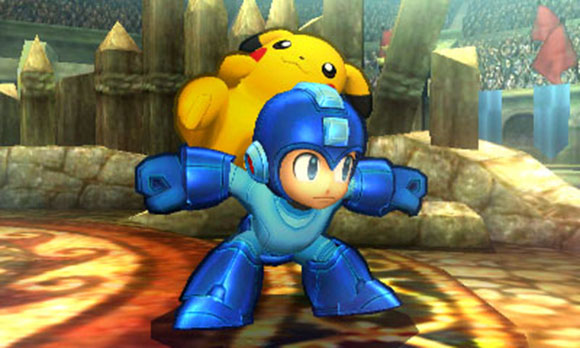 Pikachu y Mega Man se conocen mejor en estas imágenes del nuevo Super Smash Bros