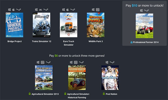 Los simuladores invaden el Humble Bundle esta semana