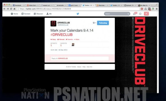 Driveclub, ¿el 4 de abril?