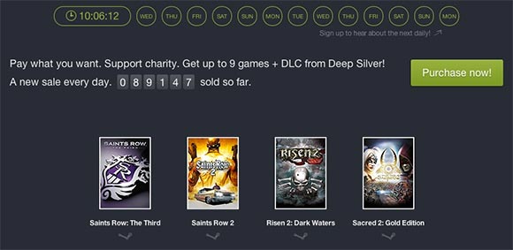 Humble Daily Bundle: nuevos packs al precio que quieras todos los días