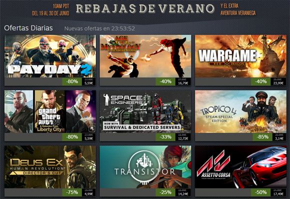 Rebajas de Verano de Steam: Día 8