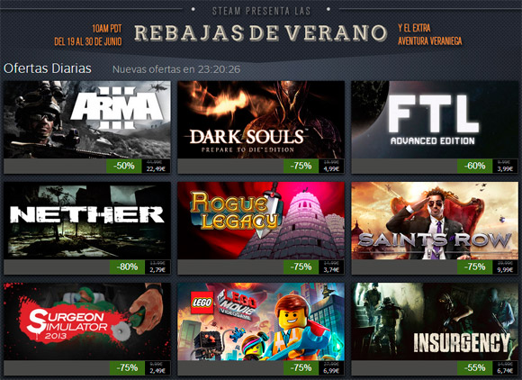 Rebajas de Verano de Steam: Día 5