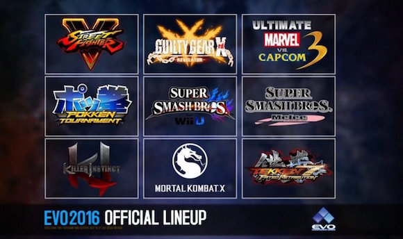 Anunciados los torneos oficiales del EVO 2016