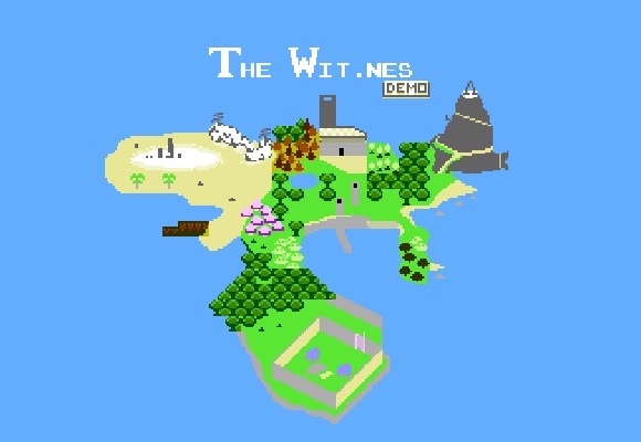 The Wit.nes es el demake para NES del último juego de Jonathan Blow