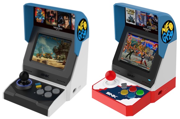 Neo Geo Mini ya es oficial y llegará en dos versiones