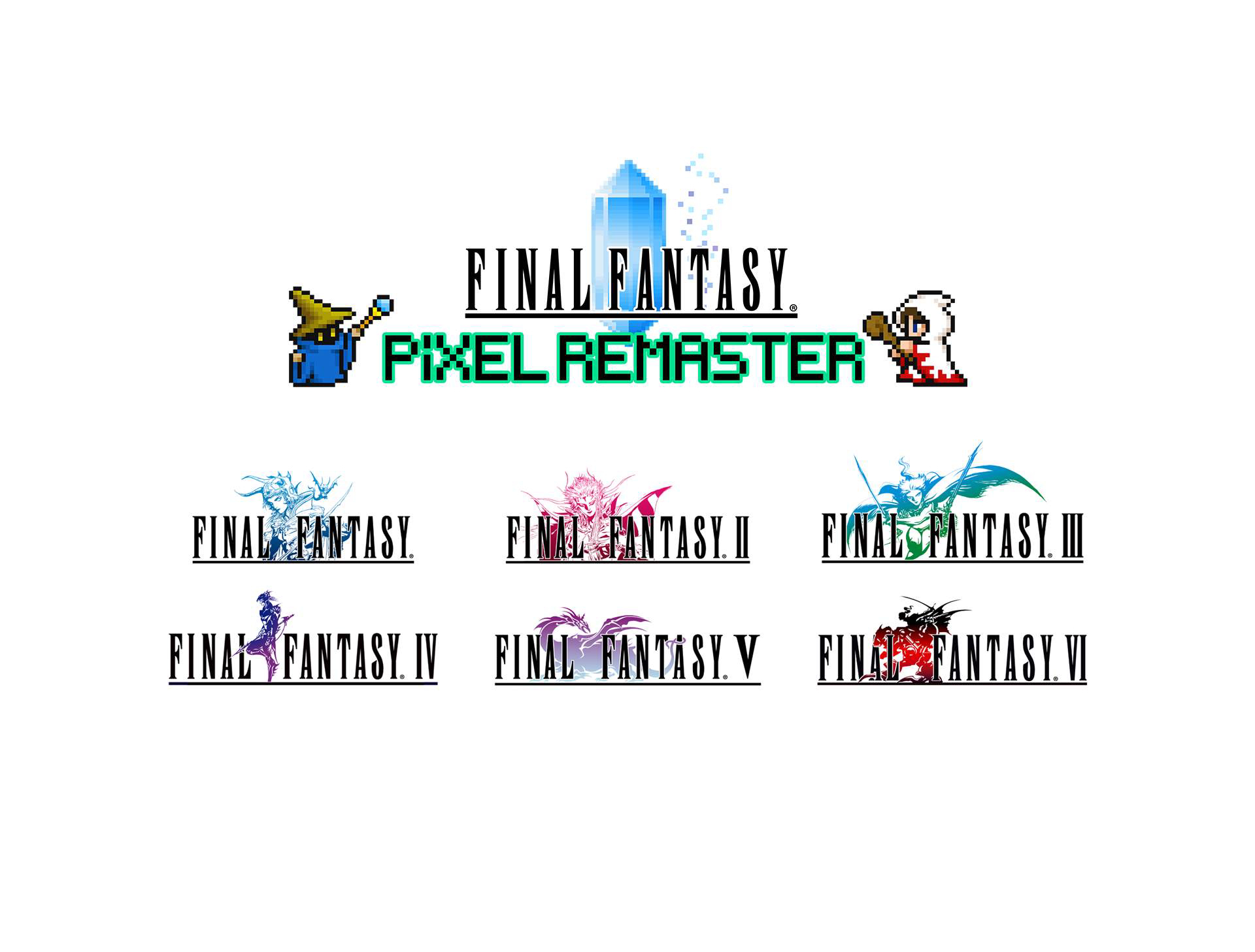 Final Fantasy Pixel Remaster para PS4 y Switch llega en primavera
